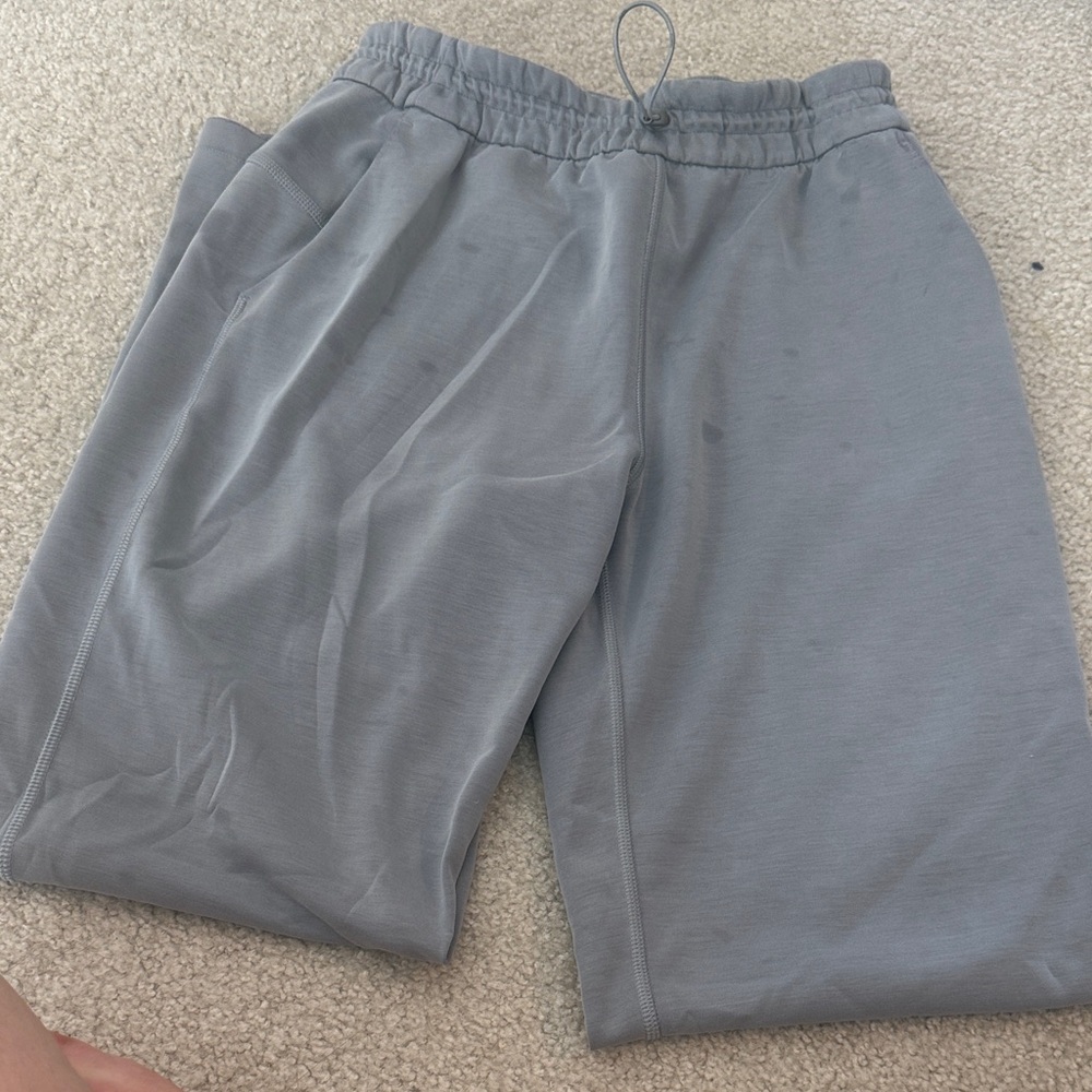 lululemon softstreme light grey sweat pants see description